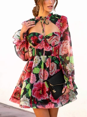 Milan Kiss Sukienka ze wzorem rozmiar: XL