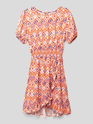 Sukienka ze wzorem na całej powierzchni model ‘PAUDRINE’ VINGINO