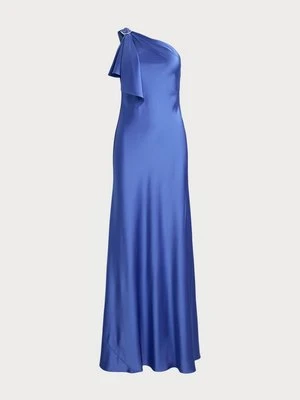 Suknia balowa Lauren Ralph Lauren niebieski