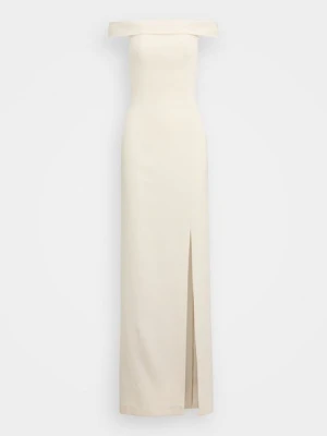 Suknia balowa Lauren Ralph Lauren mleczny