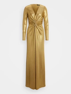 Suknia balowa Lauren Ralph Lauren w kolorze złota
