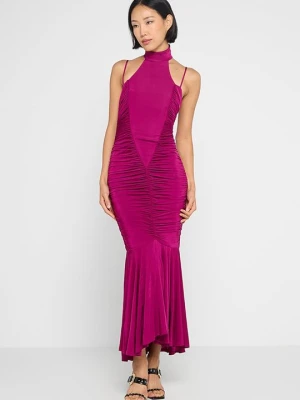 Suknia balowa Versace Jeans Couture jagodowy