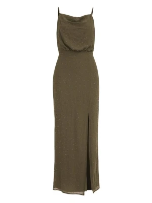 Suknia balowa WE Fashion oliwkowy