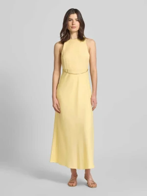 Suknia maxi z detalem łańcucha Armani Exchange