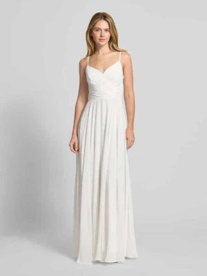 Suknia ślubna w stylu kopertowym Mascara