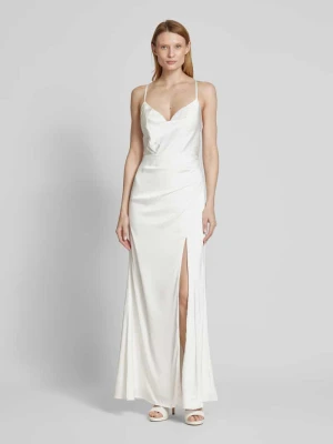 Suknia ślubna z bocznym marszczeniem Laona