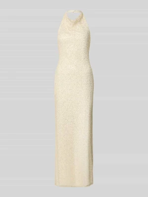 Suknia wieczorowa z aplikacją z cekinów model 'Miranda' Forever New