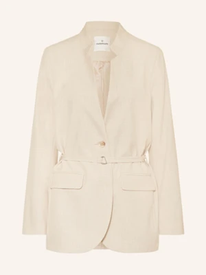 Summum Woman Długi Blezer weiss