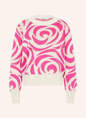 Summum Woman Sweter Z Błyszczącą Przędzą pink