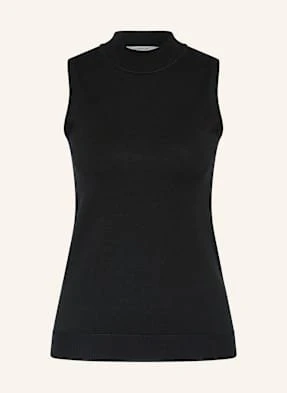 Summum Woman Top Z Dzianiny schwarz