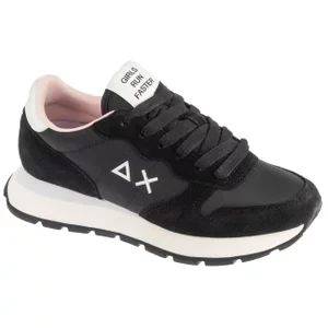 SUN68 Ally Solid Z36201-11, Damskie, Czarne, buty sneakers, skóra zamszowa, rozmiar: 37