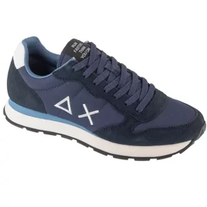 SUN68 Tom Solid Z45101-07, Męskie, Granatowe, buty sneakers, nylon, rozmiar: 41