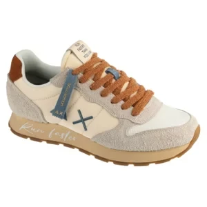 SUN68 Tom Vintage Z36104-31, Męskie, Beżowe, buty sneakers, skóra zamszowa, rozmiar: 41