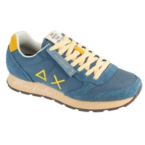 SUN68 Tom Vintage Z36104-80, Męskie, Niebieskie, buty sneakers, skóra zamszowa, rozmiar: 41