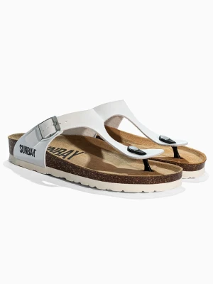 Sunbay Japonki "Camelia" w kolorze białym rozmiar: 38