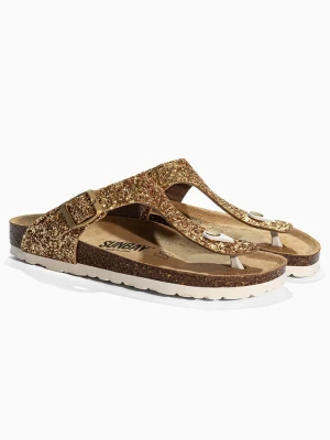 Sunbay Japonki "Camelia" w kolorze złotym rozmiar: 37