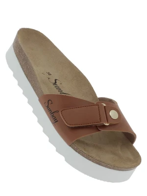 Sunbay Klapki "Bluebell" w kolorze jasnobrązowym rozmiar: 40