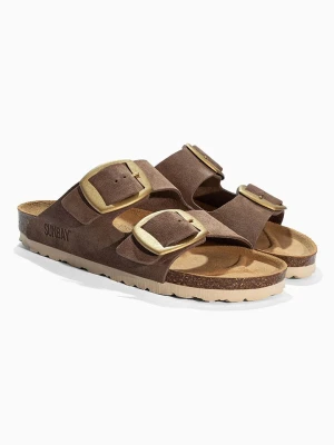 Sunbay Klapki "Calen" w kolorze brązowym rozmiar: 40