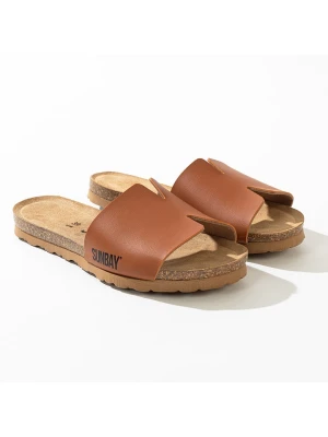 Sunbay Klapki "Djeelia" w kolorze jasnobrązowym rozmiar: 41