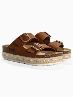 Sunbay Klapki "Orange" w kolorze brązowym rozmiar: 40