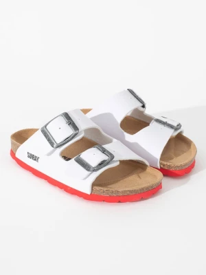 Sunbay Klapki "Trefle" w kolorze białym rozmiar: 30