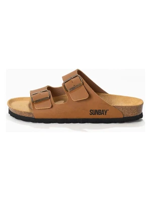 Sunbay Klapki "Trefle" w kolorze jasnobrązowym rozmiar: 40