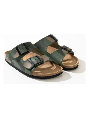 Sunbay Klapki "Trefle" w kolorze khaki rozmiar: 32