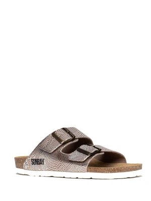 Sunbay Klapki "Trefle" w kolorze srebrnym rozmiar: 40