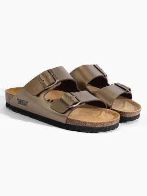 Sunbay Klapki "Trefle" w kolorze złotym rozmiar: 38