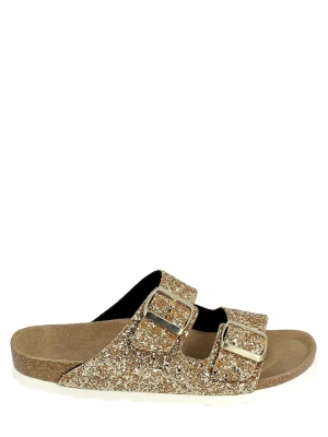 Sunbay Klapki "Trefle" w kolorze złotym rozmiar: 40