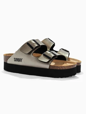 Sunbay Klapki w kolorze złotym rozmiar: 36