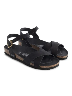 Sunbay Sandały "Albany" w kolorze czarnym rozmiar: 37
