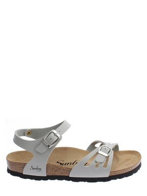 Sunbay Sandały "Althea" w kolorze szarym rozmiar: 37