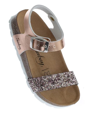 Sunbay Sandały w kolorze różowozłotym rozmiar: 24