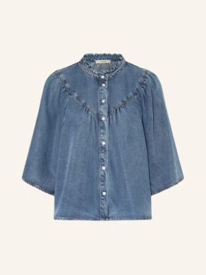 Suncoo Bluzka Dżinsowa Louise Z Rękawami 3/4 blau