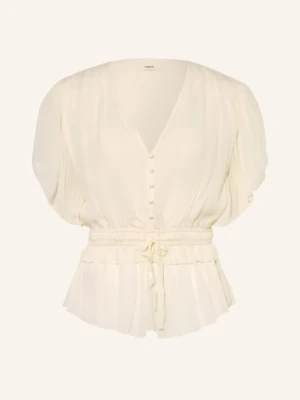 Suncoo Bluzka Lalie Z Falbankami beige