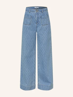 Suncoo Jeansy Straight Reino blau