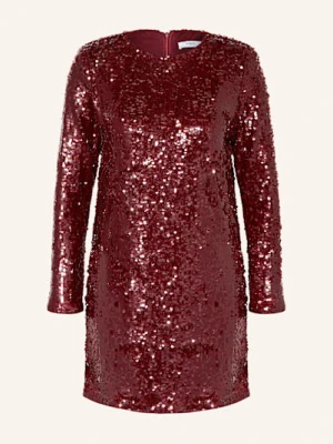 Suncoo Sukienka Koktajlowa Carlota Z Cekinami rot