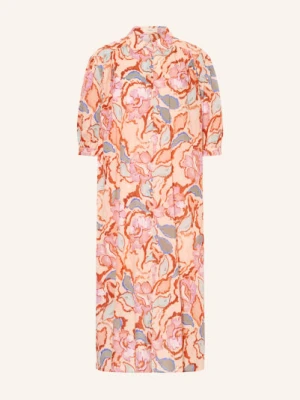 Suncoo Sukienka Koszulowa Cadix Z Rękawami 3/4 rosa