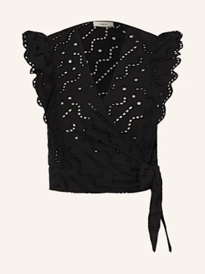 Suncoo Top Lila schwarz