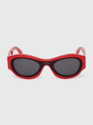 Sunnei okulary przeciwsłoneczne damskie kolor czerwony MACCXEYW005