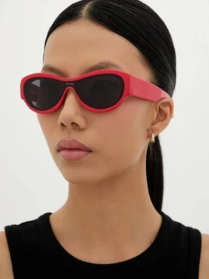 Sunnei okulary przeciwsłoneczne damskie kolor czerwony MACCXEYW005