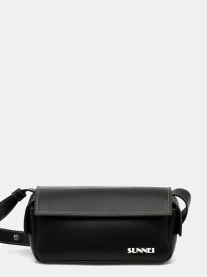 Sunnei torebka kolor czarny ACCXBAG063