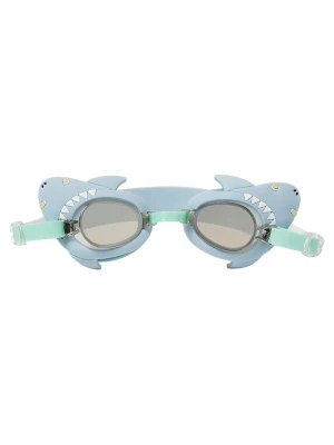 Sunny Life Okulary "Salty the Shark" w kolorze błękitnym do pływania rozmiar: onesize