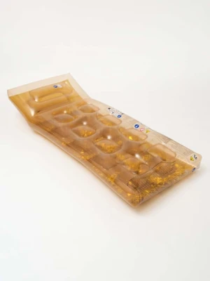 SunnyLife materac dmuchany do pływania Disco Gold