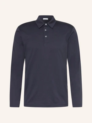 Sunspel Koszulka Polo Z Dżerseju Classic blau GRANATOWY