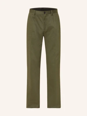 Sunspel Spodnie Chino O Regularnym Kroju gruen KHAKI