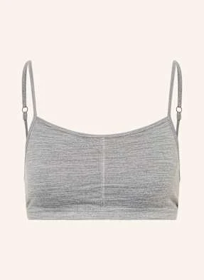Super.Natural Biustonosz Funkcyjny Cosy Bra Z Wełną Merino grau
