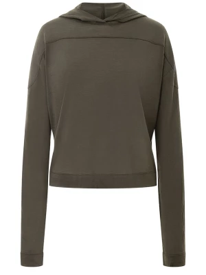 super.natural Bluza "Asana" w kolorze khaki rozmiar: M