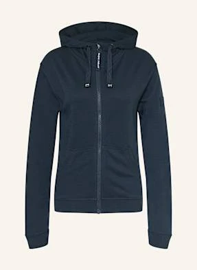 Super.Natural Bluza Rozpinana Solution Bio Z Wełną Merino blau